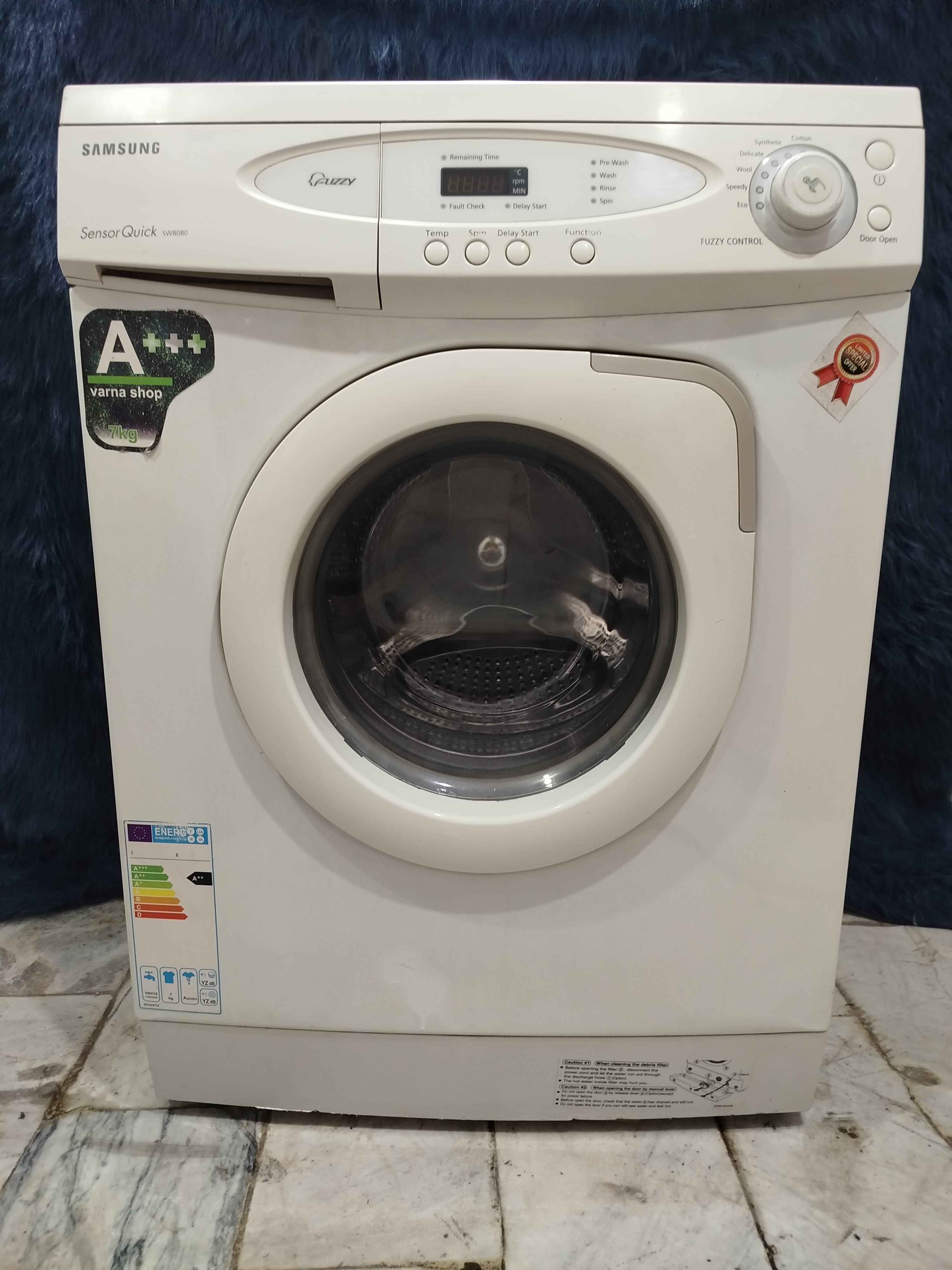 لباسشویی سامسونگ درحدنو مدل SW8080 ضمانت دار